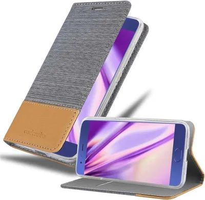Image de Cadorabo Housse pour Xiaomi Mi 6 Housse en gris pour téléphone portable Etui Book Case Cover