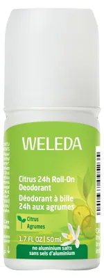 Produktbild von WELEDA Deo Roll-on 50ml Bio Citrus 24h Schutz Zitronenduft natürlicher Duft