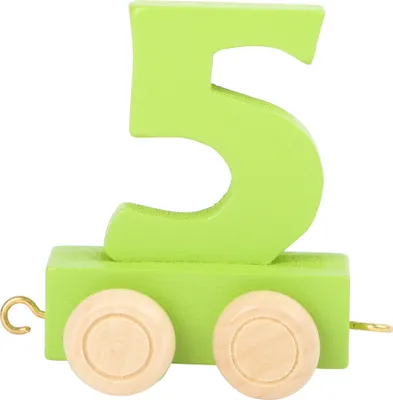 Produktbild von Small Foot Design 10567 Bunter Zahlenzug 5 (1 Stück)