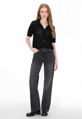 Image de Pull pour femme SAPORTA - noir, taille XS/S