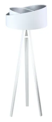 Zdjęcie produktu dla Lampa stojąca GEMSTONE biała/srebrna