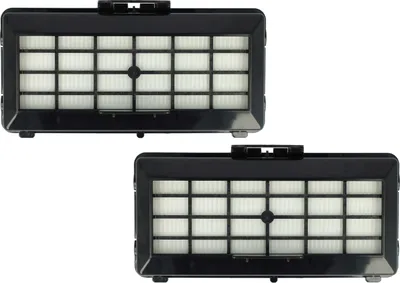 Produktbild von vhbw 2 Staubsaugerfilter kompatibel mit Bosch BBZ152HF(00), BBZ152HFUC(00), BSG71266/07, BSG71266/11, BSG7 Staubsauger - HEPA-Filter Schwarz Weiß