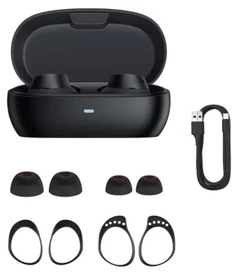 Produktbild von Baseus MA20, True Wireless Stereo (TWS), 20 - 20000 Hz, Anrufe/Musik, Kopfhörer, Schwarz