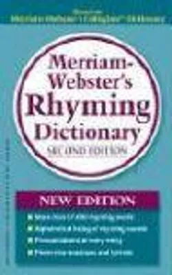 Immagine prodotto di Merriam-Webster's Rhyming Dictionary
