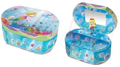 Image de PECOWARE boîte à musique ovale en forme de sirène 170160MD 79507