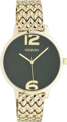 Produktbild von Oozoo Damen Metallarmband Uhr Vintage Series gold Analog Quarzuhr UOC10878