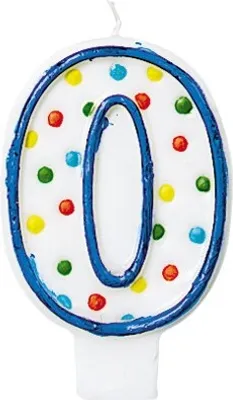 Produktbild von Amscan AEGINT176000, Wachs, Weiß, Mehrfarbig, 3 Jahr(e), China, 75 mm, 20 mm