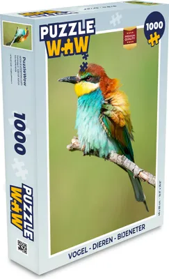 Obrázek produktu pro MuchoWow MuchoWow® Puzzle 1000 ks Pták - Zvířata - Včelojed