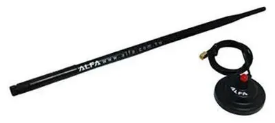 Zdjęcie produktu dla Alfa Network Ars-n19m Antena Wi-Fi Srebrna Srebrna, jeden rozmiar