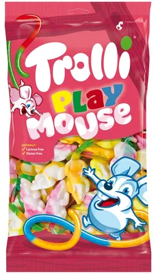 Immagine prodotto di Gelatina di frutta Trolli apple rings (confezione XL da 1 kg)