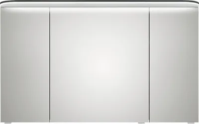 Produktbild von pelipal Spiegelschrank Balto Sprint 120 x 17 x 70,3 cm graphit struktur quer 3-türig LED IP 20