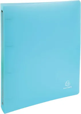 Produktbild von Ringbuch transluzentes Polypropylen A4+ Pastellblau Exacompta Chromaline Pastell