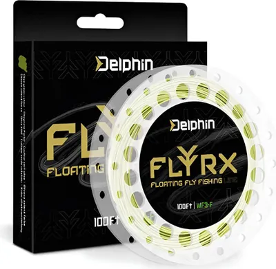 Produktbild von Delphin FLYRX Yellow WF6-F 100'' Angelschnur