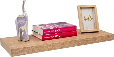 Produktbild von Bücherregal Wand, Wandregal 60x24 cm - Regal Wand, Schweberegal, Hängeregal