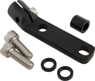 Produktbild von Spiegelhalter SIP Series Pordoi Aluminium CNC schwarz für Vespa Klassik