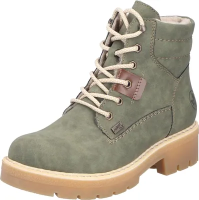 Produktbild von Rieker Schnür-,Zug-u.Schnallenstiefel in grün, Gr. 41
