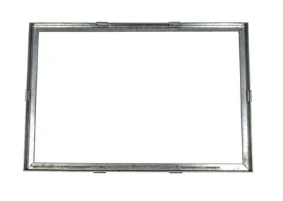 Produktbild von WOLFA 60x40x2cm Winkelrahmen Zarge Stahl verzinkt Rahmen für Fußabstreifer