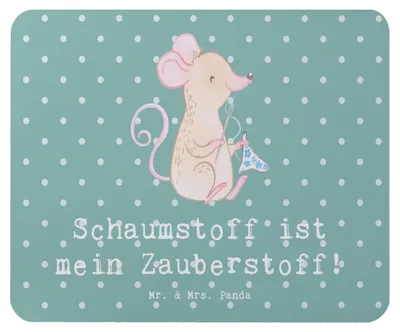 Produktbild von Mr. & Mrs. Panda Mauspad Zauber der Polsterin - Meeresbrise - Geschenk, kreative Geschenke, Berufspassion, pc, Mouse Pad, Mousepad, Ergonomie, Möbelrestaurierung, Beruf