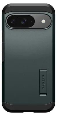 Zdjęcie produktu dla Spigen ACS07694, Pokrowiec, Google, Pixel 9 / 9 Pro, 16 cm (6.3"), Zielony