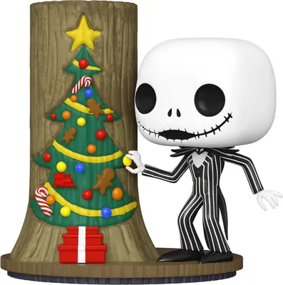Immagine prodotto di Nightmare before Christmas 30° POP! Deluxe in vinile Jack con la porta della città 9 cm
