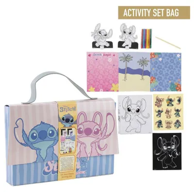 Obrázek produktu pro Sada tašek Disney Stitch k vybarvení