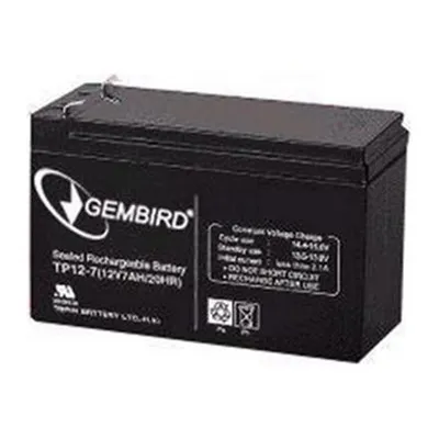 Produktbild von Gembird BAT-12V7AH Akumulator żelowy, uniwersalny 12V/7AH