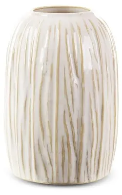 Zdjęcie produktu dla Wazon ceramiczny LIZA 15X15X22 kremowy