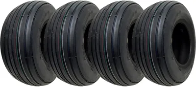 Zdjęcie produktu dla 15x6.00-6 wielożebrowe opony do kosiarek do trawy 6-warstwowe zgrabiarki do siana (zestaw 4 szt.)