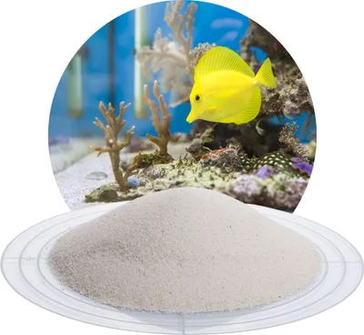 Produktbild von Schicker Mineral-Aquariumsand weiß 25 kg-0,1-0,3mm