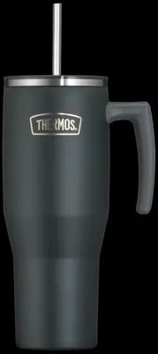 Produktbild von Thermos REFRESHING SERIES, Tägliche Nutzung, Sport, 1,1 ml, Straw lid, Edelstahl, Schwarz, Mann/Frau
