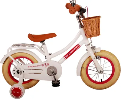 Immagine prodotto di Volare bici per bambini per ragazze Eccellente 12 pollici 21,5 cm ragazze coaster freno Bianco