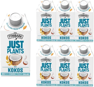 Image de Tymbark Just Plants Tournesol Owies Coconut 500 Ml X 6 Sticks