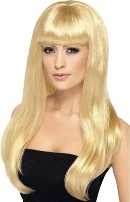Produktbild von Smiffys - "Babelicious" Perücke für Damen SM431 (Einheitsgröße) (Blond)