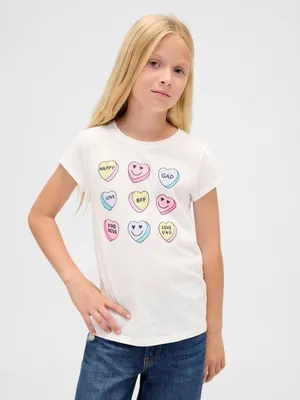 Produktbild von GAP Kinder-T-Shirt mit Aufdruck XXL
