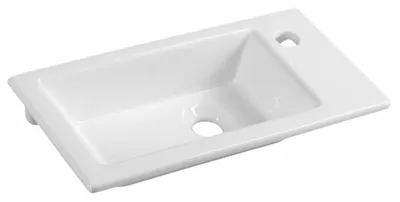Produktbild von ZUNO 50 Keramik-Waschtisch 50x25cm, weiss