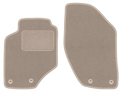 Produktbild von Velours-Fußmatten Vorne für Volvo V70 I 1996-2000 (Kombi) – 2-tlg, Beige, passgenau – Wielganizator LUX