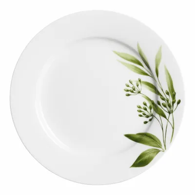 Image de Ritzenhoff & Breker Assiette à dessert Evora, Assiette à déjeuner, Assiette à gâteau, Assiette, Porcelaine, Blanc, Ø 19 cm, 422504