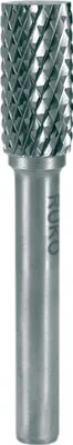 Produktbild von Ruko Hartmetallfrässtift Form A Durchmesser 10mm HM ohne Stirnverzahnung - 116012