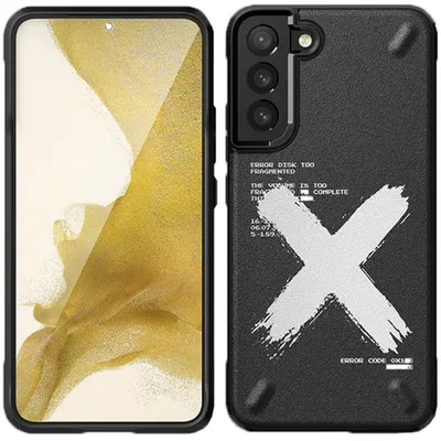 Obrázek produktu pro Ringke Onyx Design Odolný Kryt Samsung Galaxy S22+ (S22 Plus) Černý (X) ()