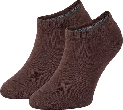 Produktbild von Kinder Sneaker Socken für Mädchen & Jungen Kurze Baumwollsocken, 24-29, Braun (Dark Chocolate)
