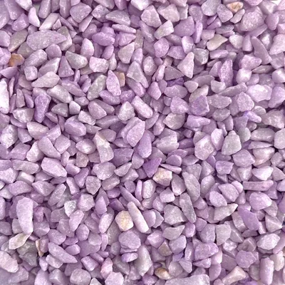 Produktbild von Dekosteine 5-8mm. Farbsteine, Dekokies, bunte Steine. 500g Flieder