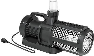 Produktbild von SuperECO Teichpumpe 32.000 l/h / 450 W, energiesparende Filterpumpe, Bachlaufpumpe für Koiteiche, Umwälzpumpe, Gartenteichpumpe