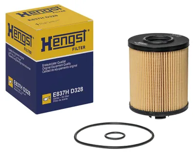 Produktbild von Ölfilter-Einsatz 123 mm HENGST FILTER passend für u.a. RENAULT ESPACE