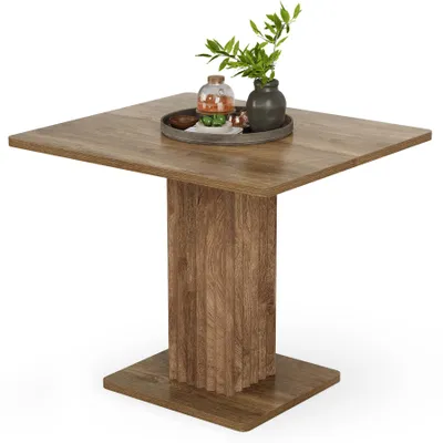 Produktbild von Esstisch, 90 cm Esstisch, quadratischer Küchentisch, für Esszimmer, Wohnzimmer