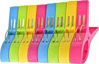 Produktbild von handtuchklammern,16 Stück Wäscheklammern Handtuch klammern strandliege, Handtücher Towel Clips, Winddicht Klammern Strand Und Sonnenliegen,für Wäsche, Strandtuch, Teppich Etc.