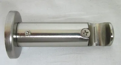 Produktbild von 1 Innenlauf-Träger offen, Metall edelstahlfarben für Stangen Ø 19 mm