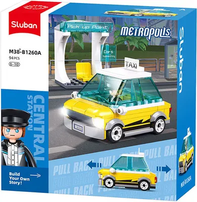Zdjęcie produktu dla Sluban Metropolis M38-B1260A Żółta taksówka