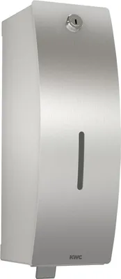 Obrázek produktu pro Dávkovač pěnového mýdla KWC AR, STRATOS, nerezová ocel, povrchová montáž, 112x305x134 mm