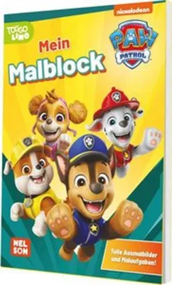 Produktbild von Paw Patrol|Carlsen PAW Patrol Mitmachbuch: Mein Malblock