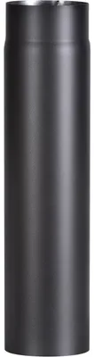 Produktbild von FIREFIX Ofenrohr schwarz, Ø 120 mm x 50 cm, 2 mm Wandstärke, Stahlblech Senothermlack, innenliegend gemufft